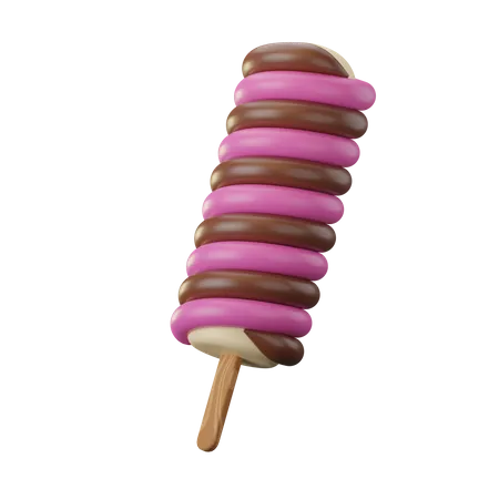 Twister Stick  3D Icon