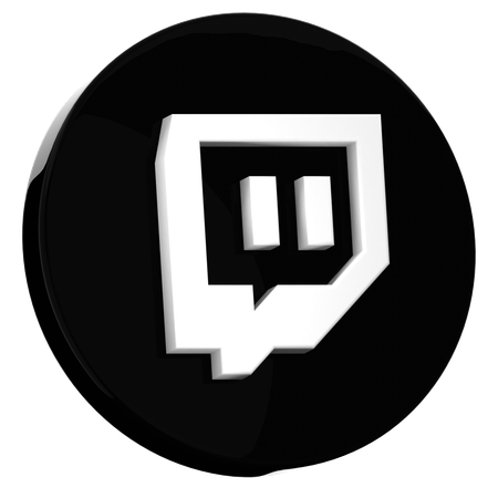 Twitch  3D Icon