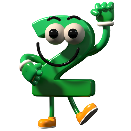 Two  3D Icon