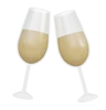 Two Champagne Glasses Graphics