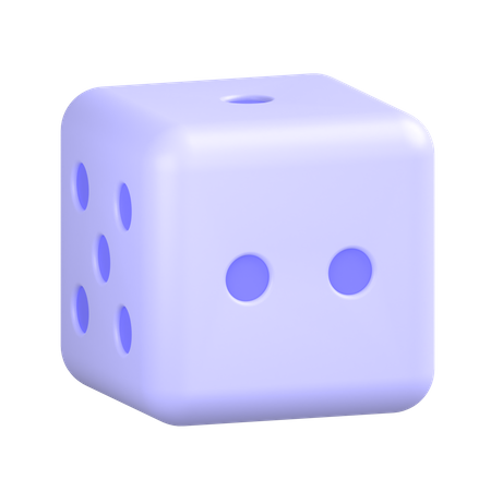 Two Dice 3D Icon