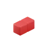 Two Dot Tetris Block