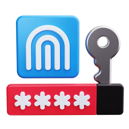 Two Factor Authentication  3D Icon