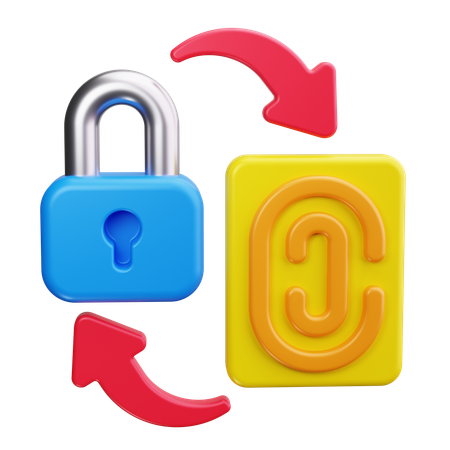 Two Factor Authentication  3D Icon