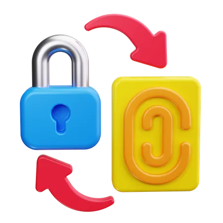 Two Factor Authentication  3D Icon