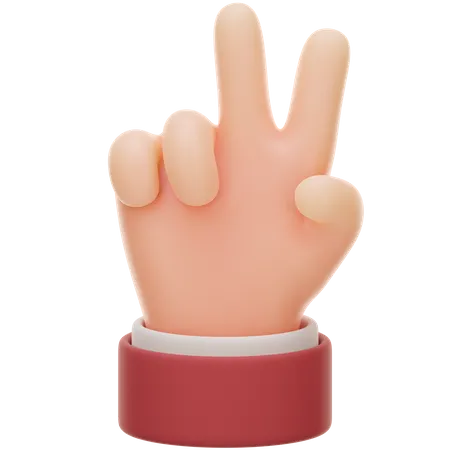 Two Hand Gesture  3D Icon