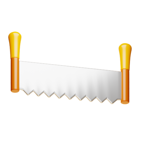 両手鋸  3D Icon