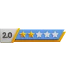 Two Of Five Star Rating