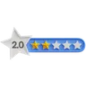 Two Of Five Star Rating