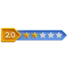 Two Of Five Star Rating