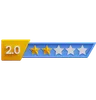 Two Of Five Star Rating