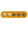Two Of Five Star Rating