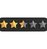 Two Point Five of Five Star Rating