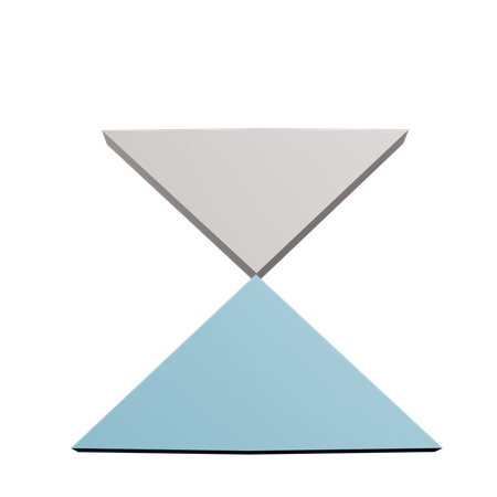 Two Triangle  3D Icon