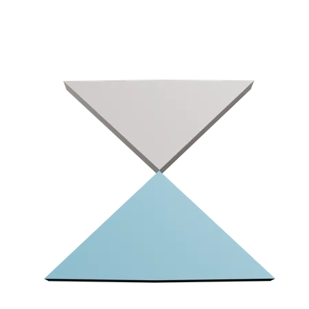 Two Triangle  3D Icon