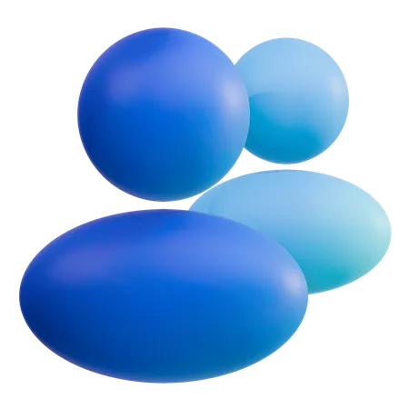 Two Users  3D Icon