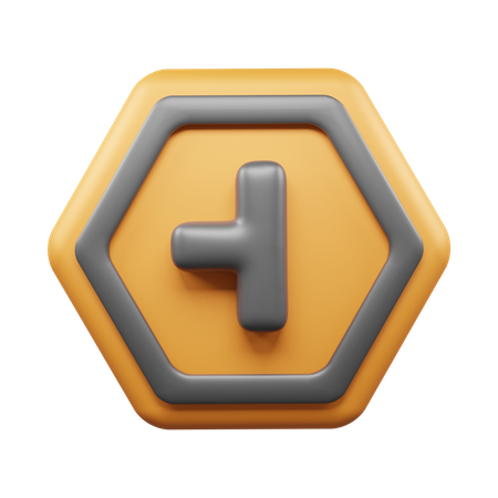 Two Way  3D Icon