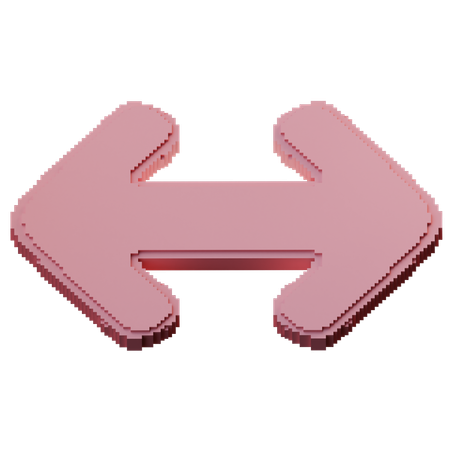 Two Way Arrow  3D Icon