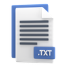 3d txt-file emoji