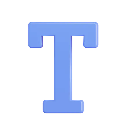Type  3D Icon