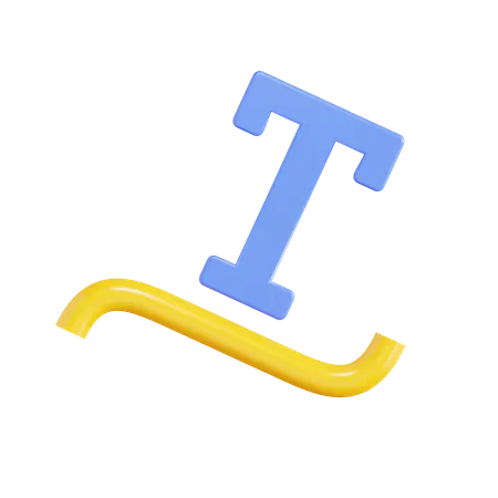 Type  3D Icon