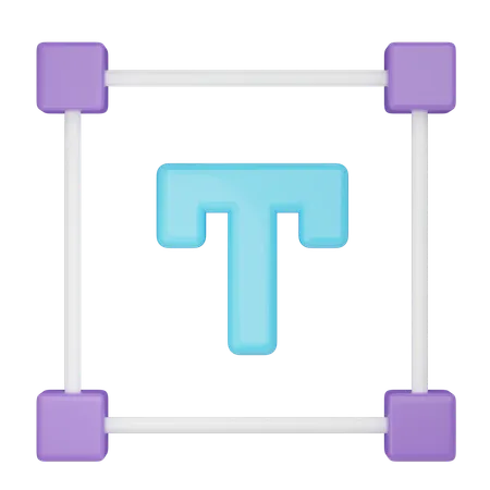 Type Tools  3D Icon