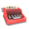 3ds of typing machine