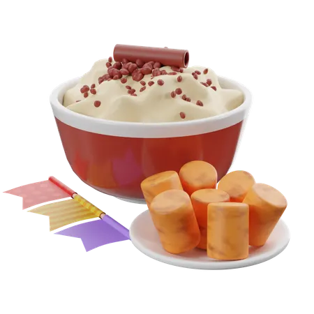 Typical Dishes  3D Icon