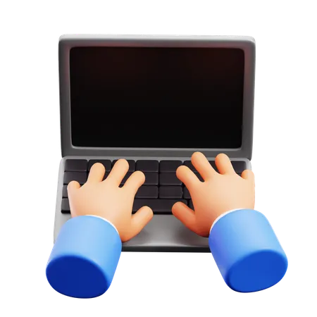Typing Hand Gestures  3D Icon