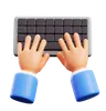 Typing Hand Gestures