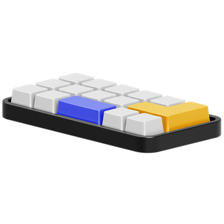 Typing Keyboard  3D Icon