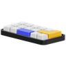 typing keyboard 3d logo