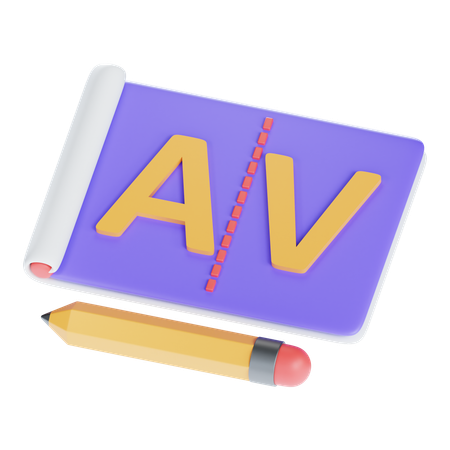 Typographie  3D Icon