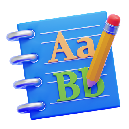 Typography Rules  3D Icon
