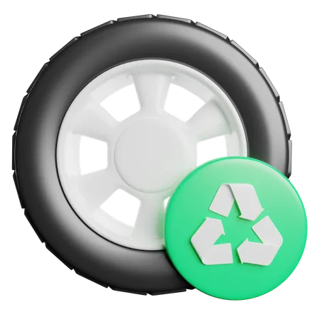 Tyre  3D Icon