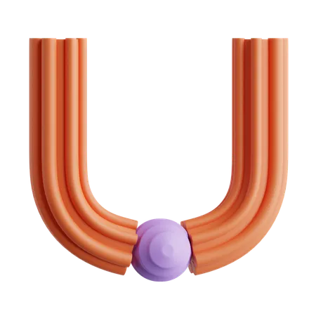 U  3D Icon