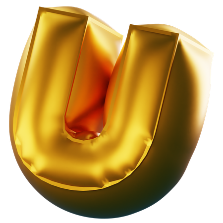 U  3D Icon