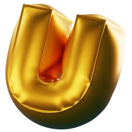 U  3D Icon