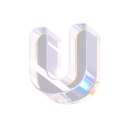 U  3D Icon