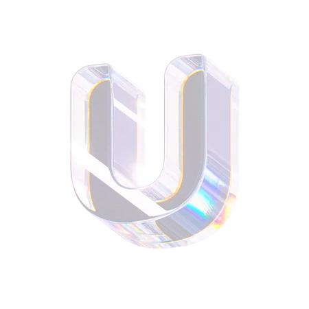 U  3D Icon