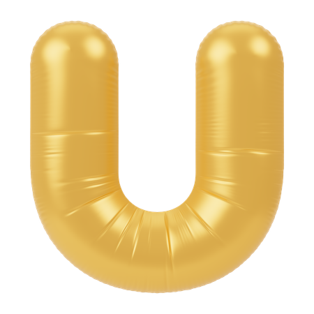 U  3D Icon