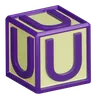 U Alphabet Letter