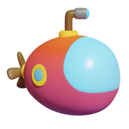 U-Boot  3D Icon