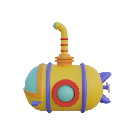 U-Boot  3D Icon