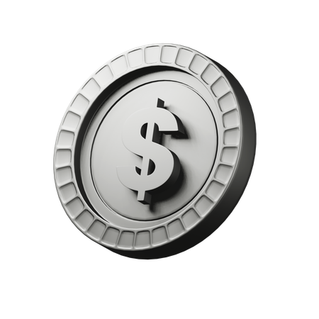 U S dollar  3D Icon