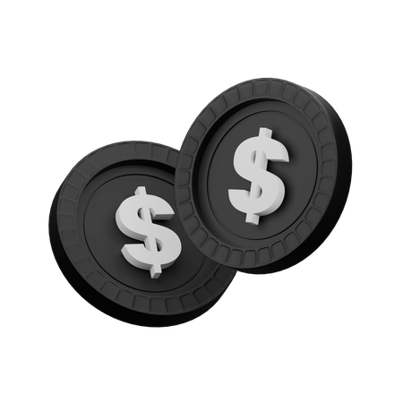 U S dollar  3D Icon