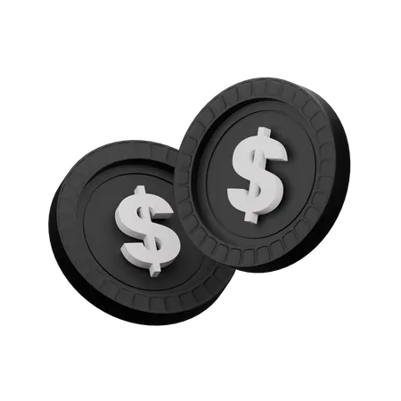 U S dollar  3D Icon