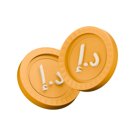 아랍에미리트 디르함  3D Icon
