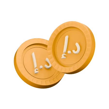 아랍에미리트 디르함  3D Icon