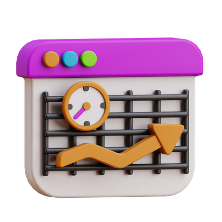 Übergewichtete Aktien  3D Icon